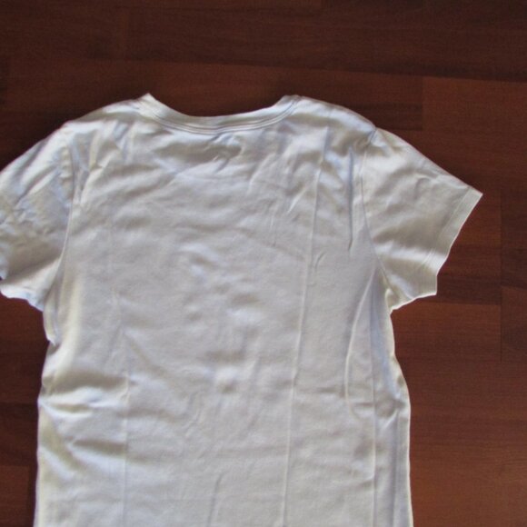 GAP Classic White Logo T-Shirt - Vintage - Large - Picture 7 of 9